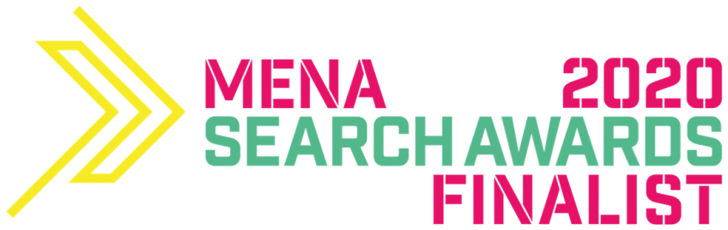 Webquest Award MENA Search Awards 2020 Finalist